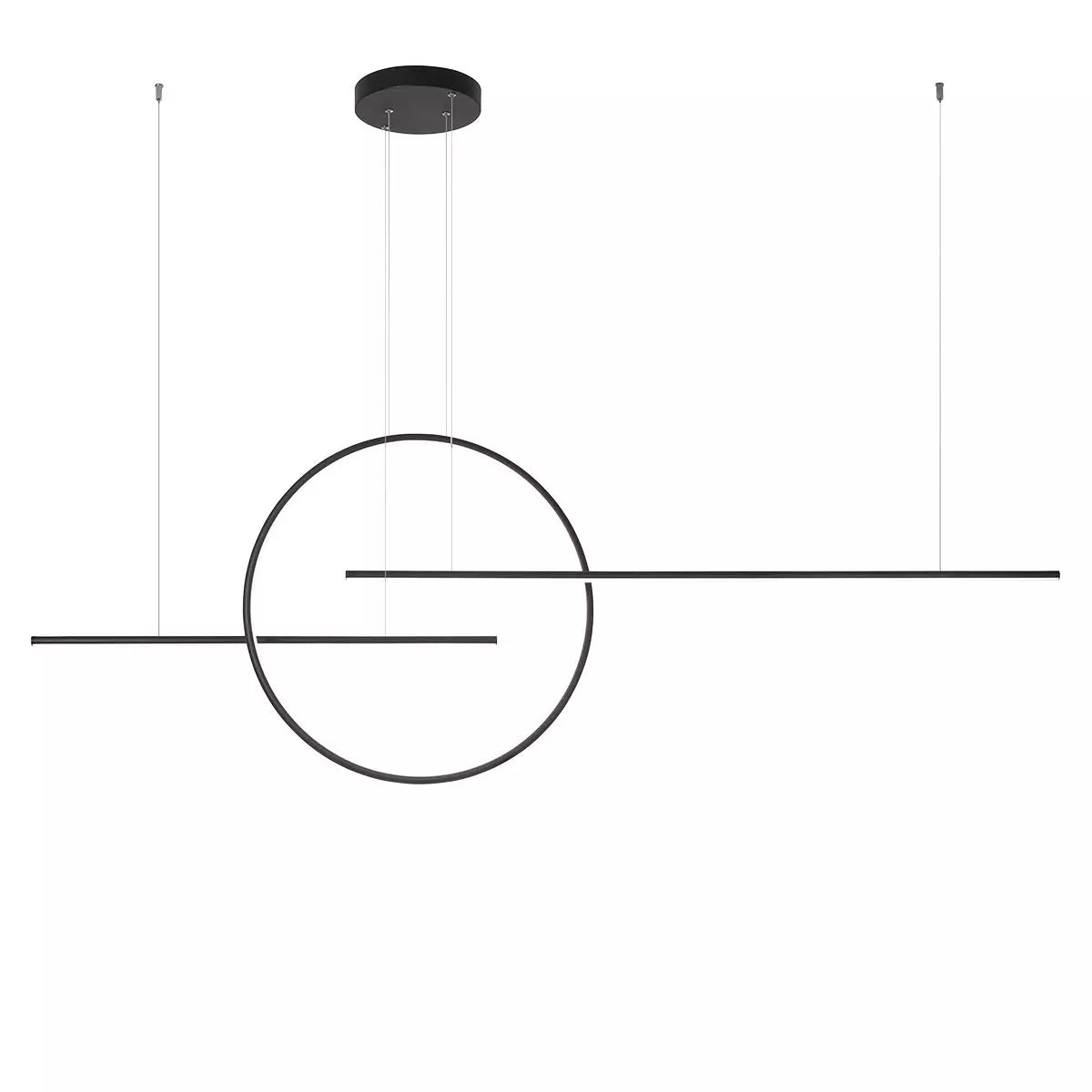 Giotto Pendant lamp 1750mm Nero 4000K
