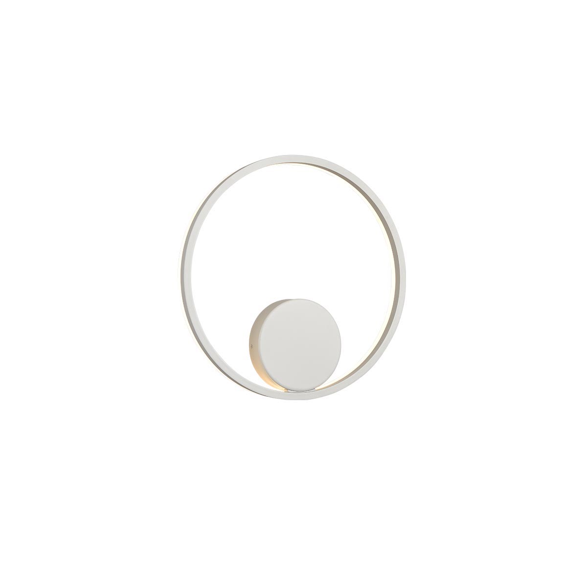 Orbit Ceiling lamp Orbit ⌀400 Indirect Light Bianco Opaco 4000K Dimmerabile Dali