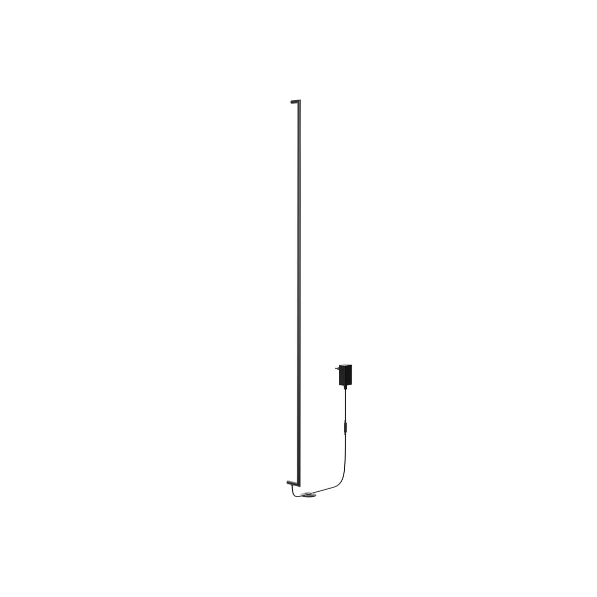 Stick Wall lamp 2100mm Nero Opaco 3000K