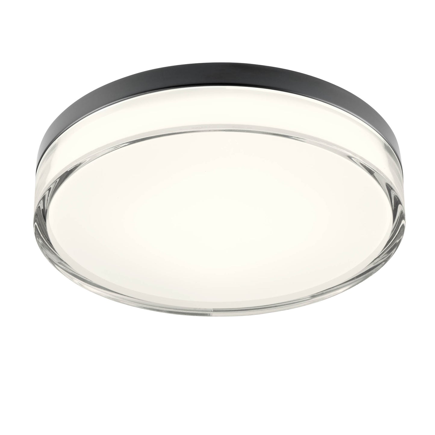 Frisbi Ceiling lamp Ø280 Nero opaco CCT