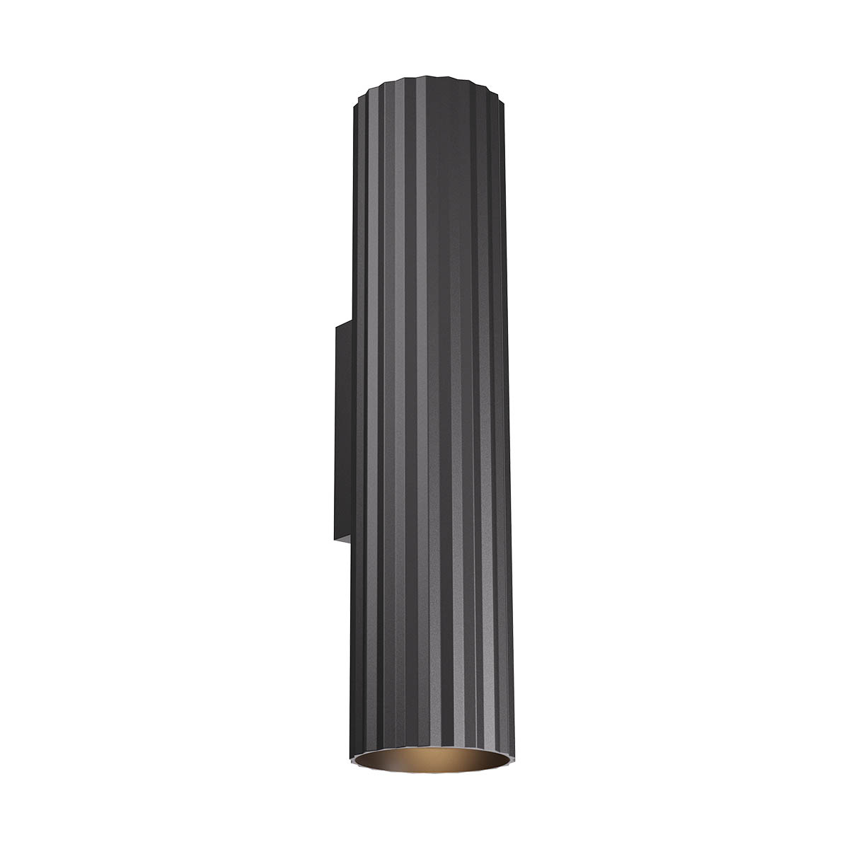 Delphi Wall lamp Fixed 180mm Nero Opaco