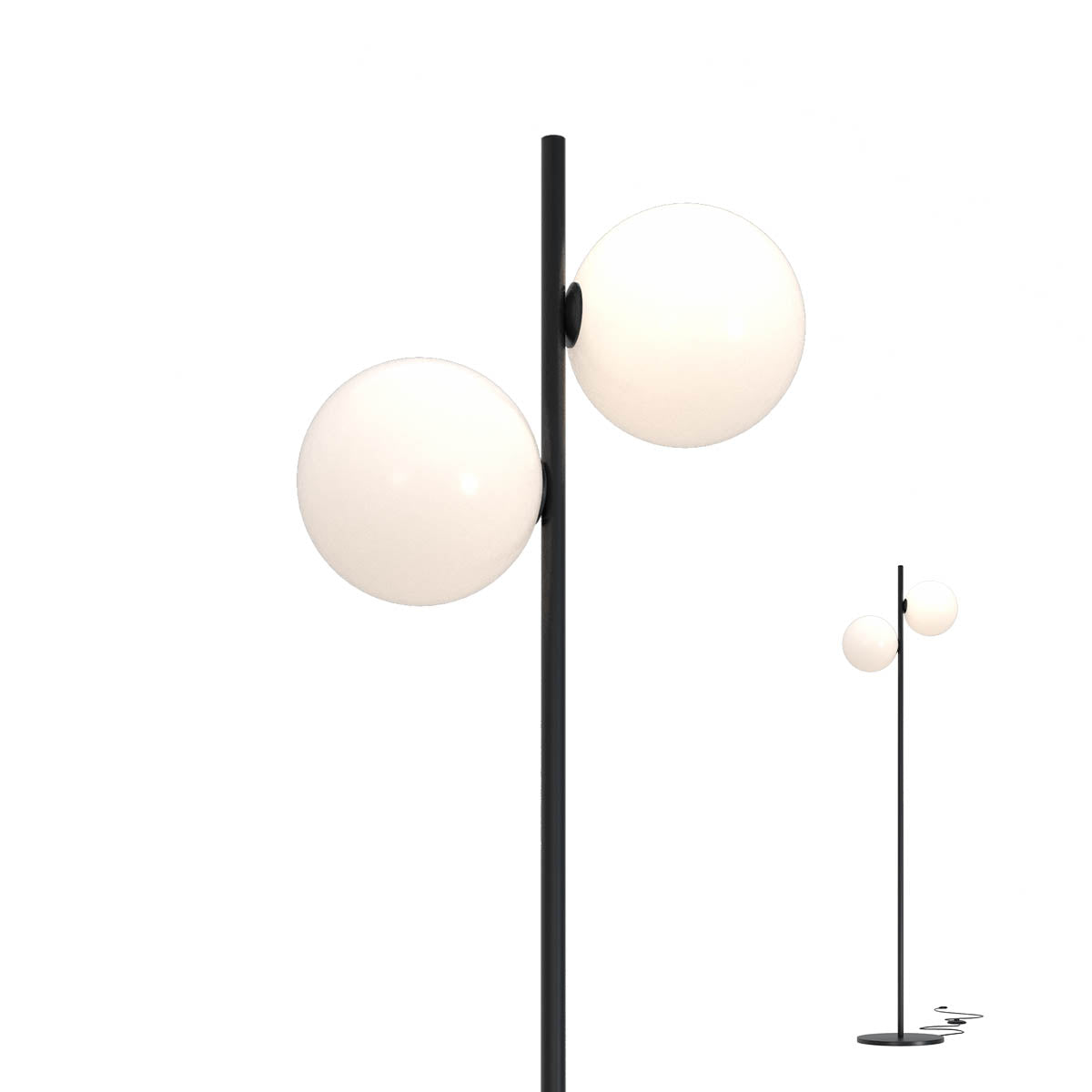Talis Floor lamp Floor lamp Nero Opaco