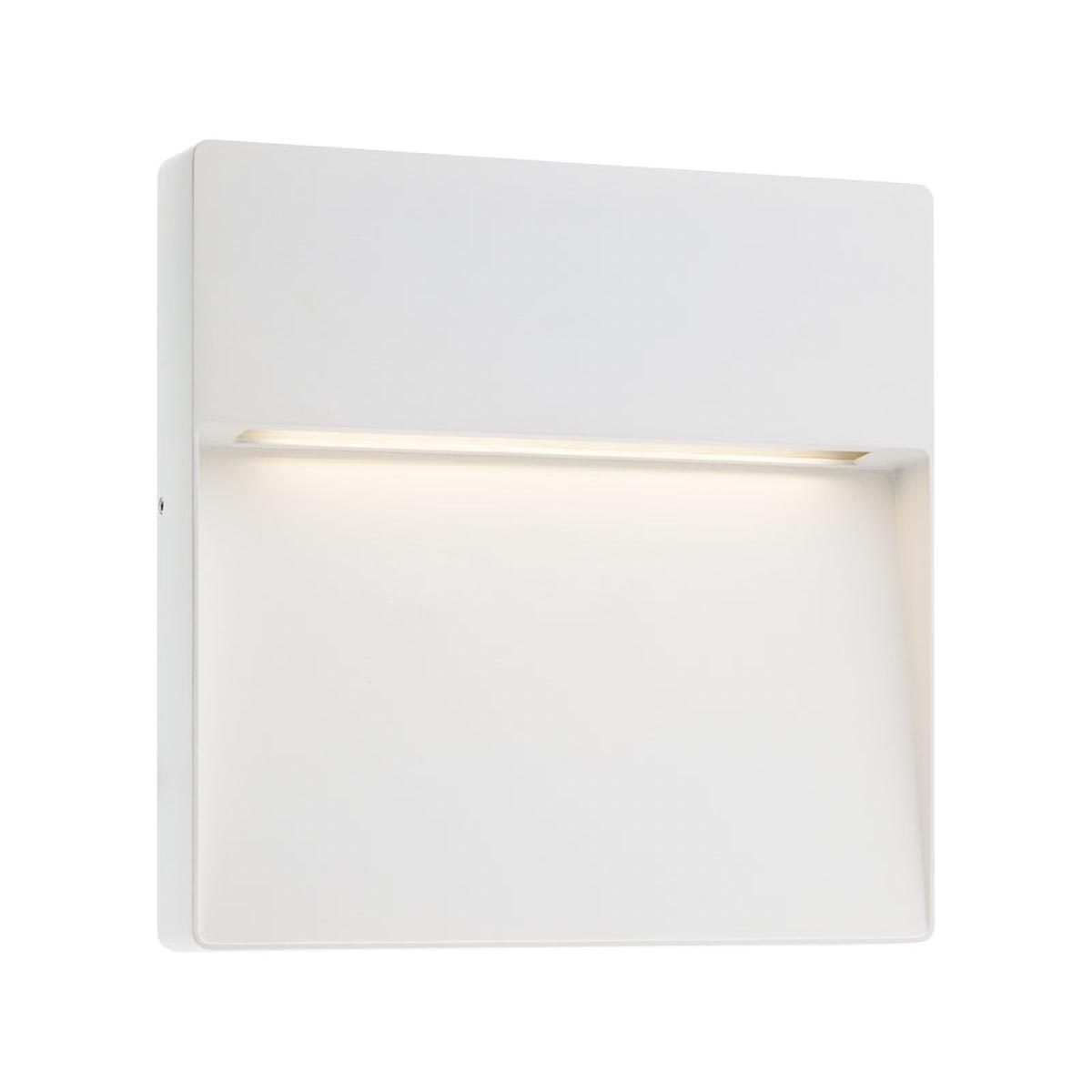 Even Step light 215mm Quadrato Bianco Opaco 3000K