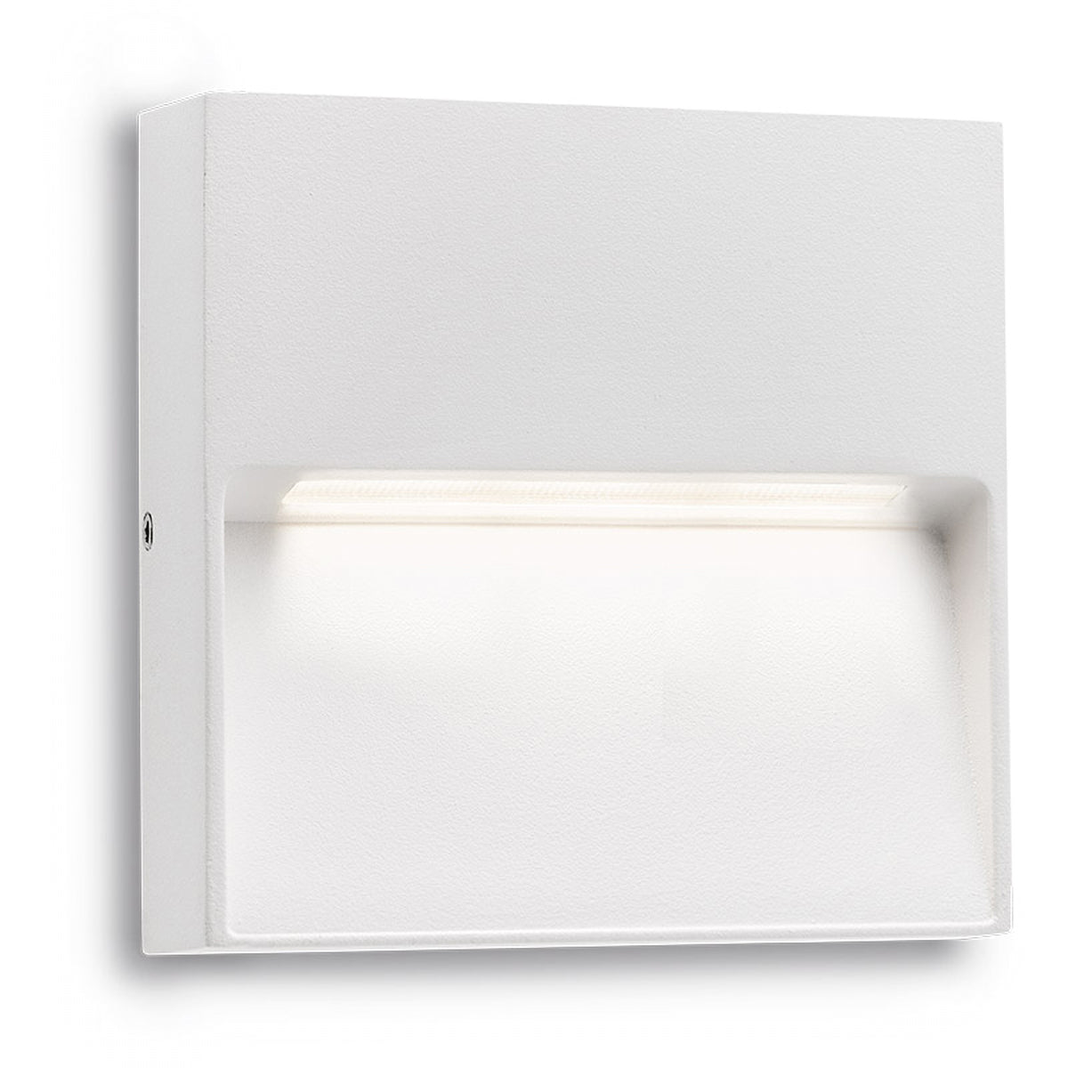 Even Step light 100mm Quadrato Bianco Opaco 3000K