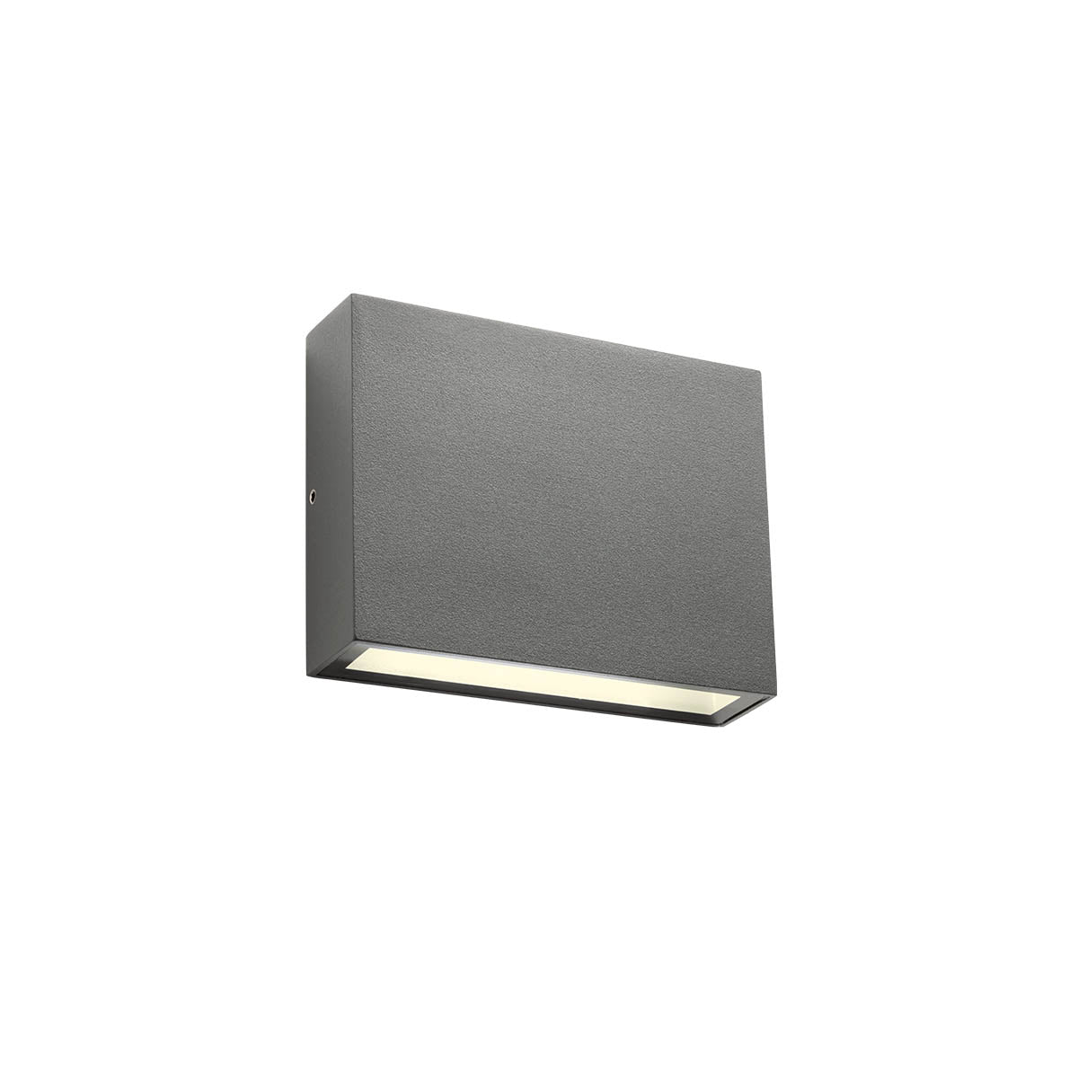 Kamal Wall lamp 115mm Grigio Opaco 3000K