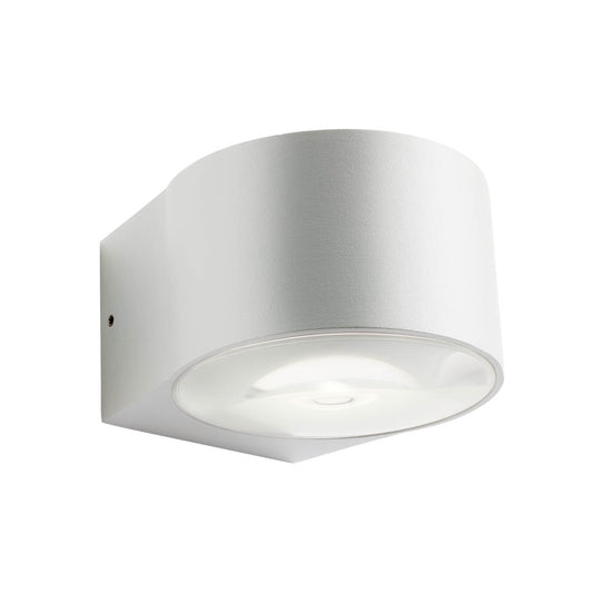 Log Wall lamp Luce Diretta Bianco Opaco 3000K