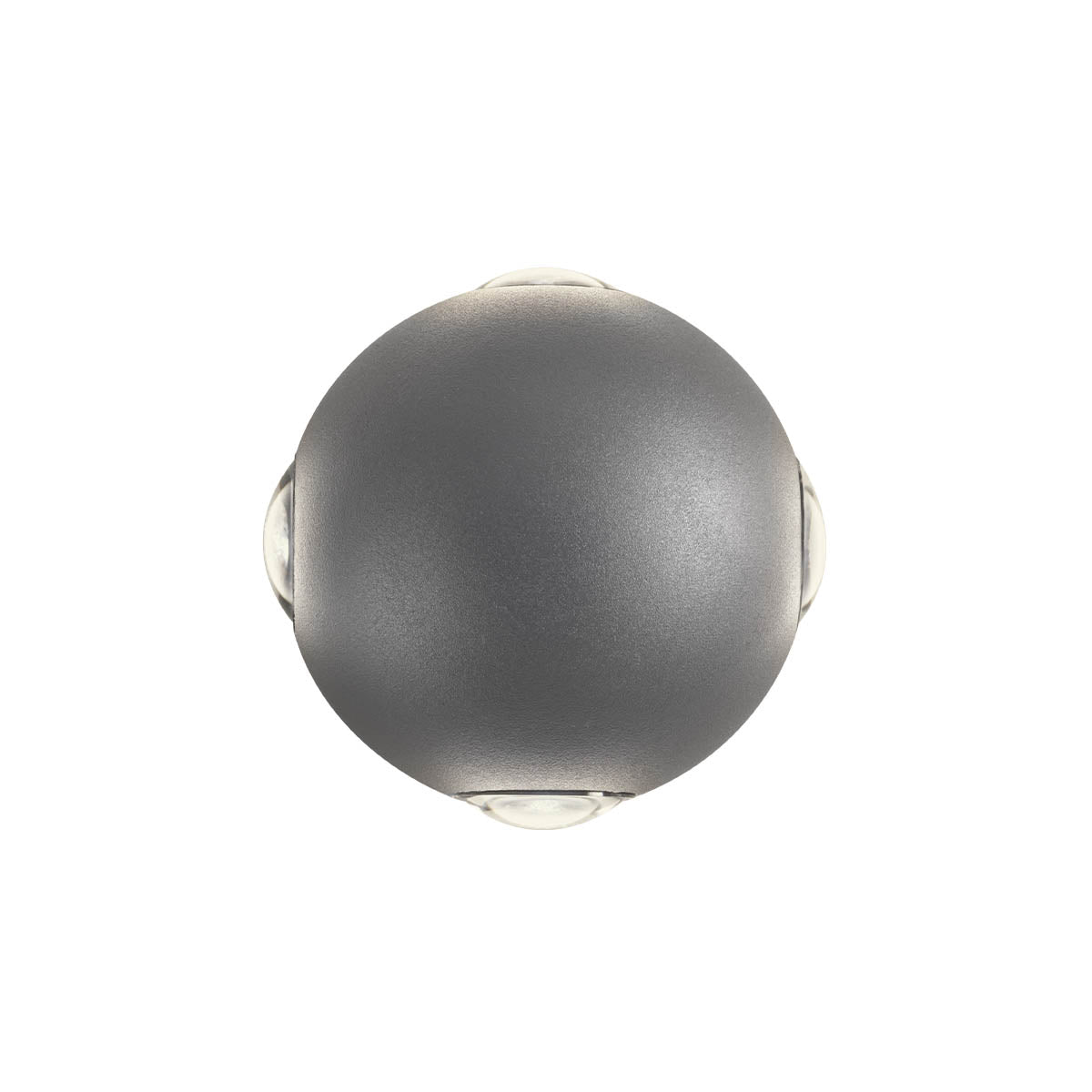 Milestone Wall lamp 4 Raggi Grigio Opaco 3000K