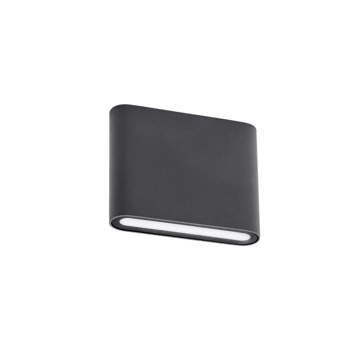 Klippe Wall lamp 115mm Grigio Opaco 3000K