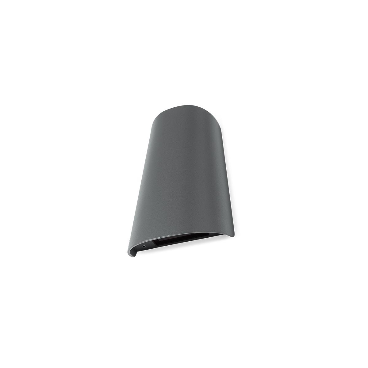 Twill Wall Lamp Applique Grigio Opaco 4000K