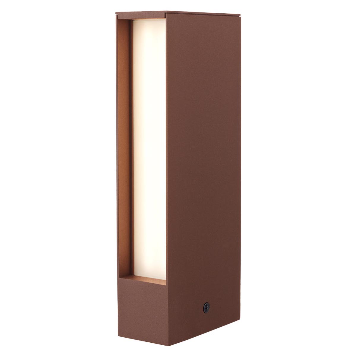 Twin Bollard 240mm Singola Ruggine 3000K