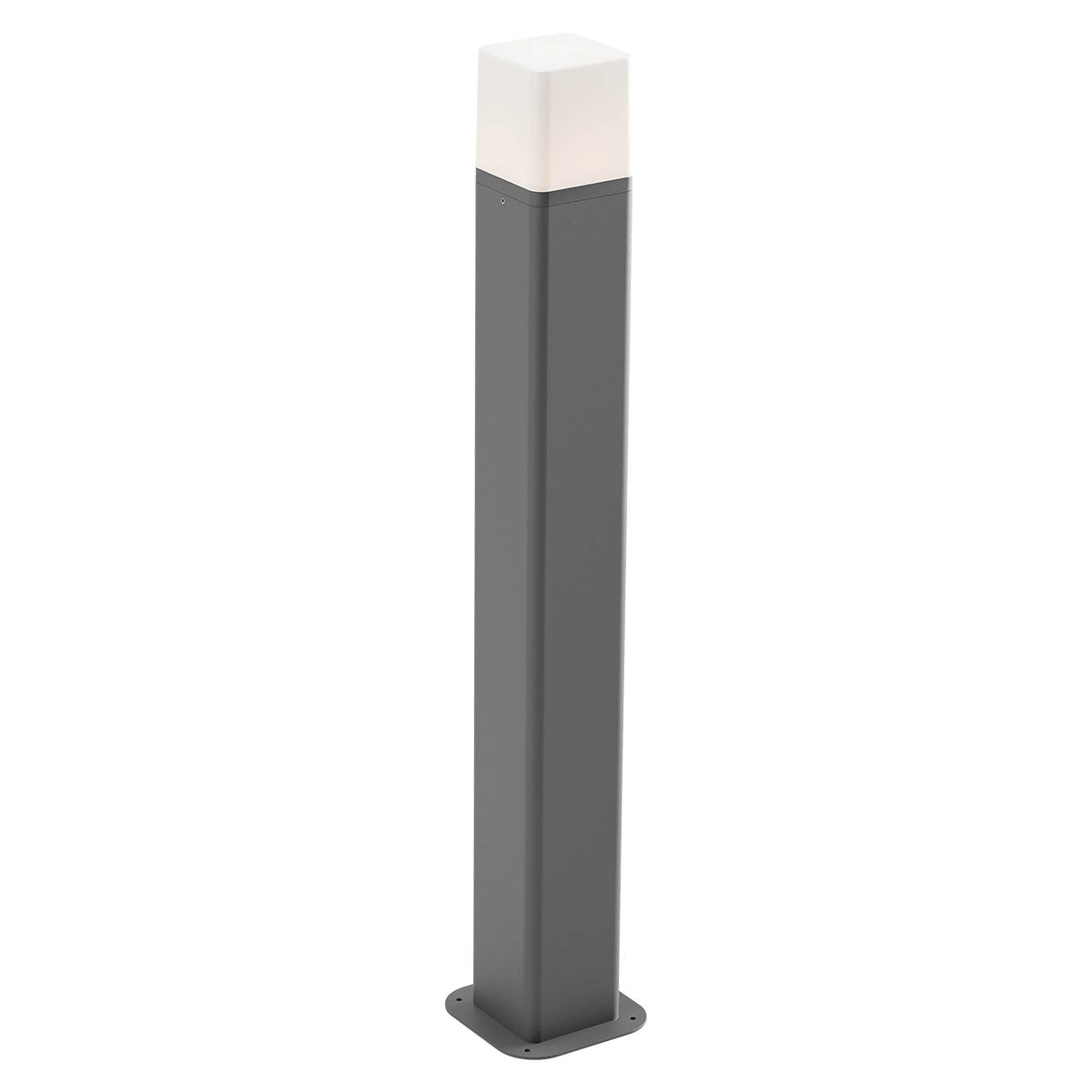 Volt Bollard Paletto 700 mm Grigio Opaco 3000K