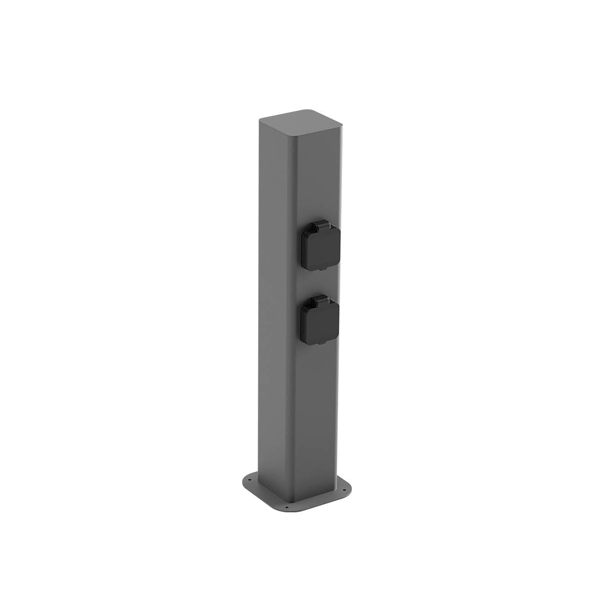 Volt Bollard Paletto con presa Grigio Opaco