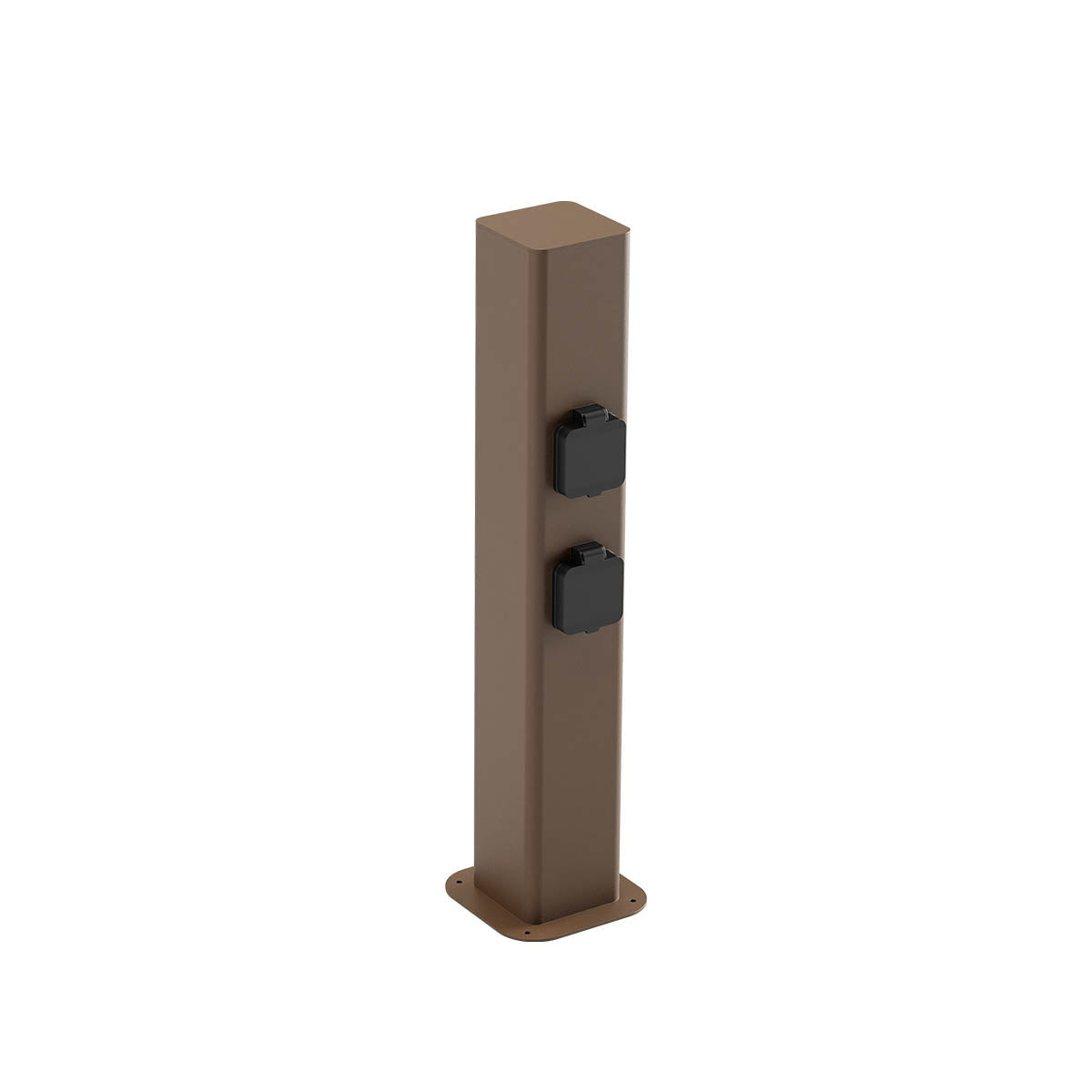 Volt Bollard Paletto con presa Corten