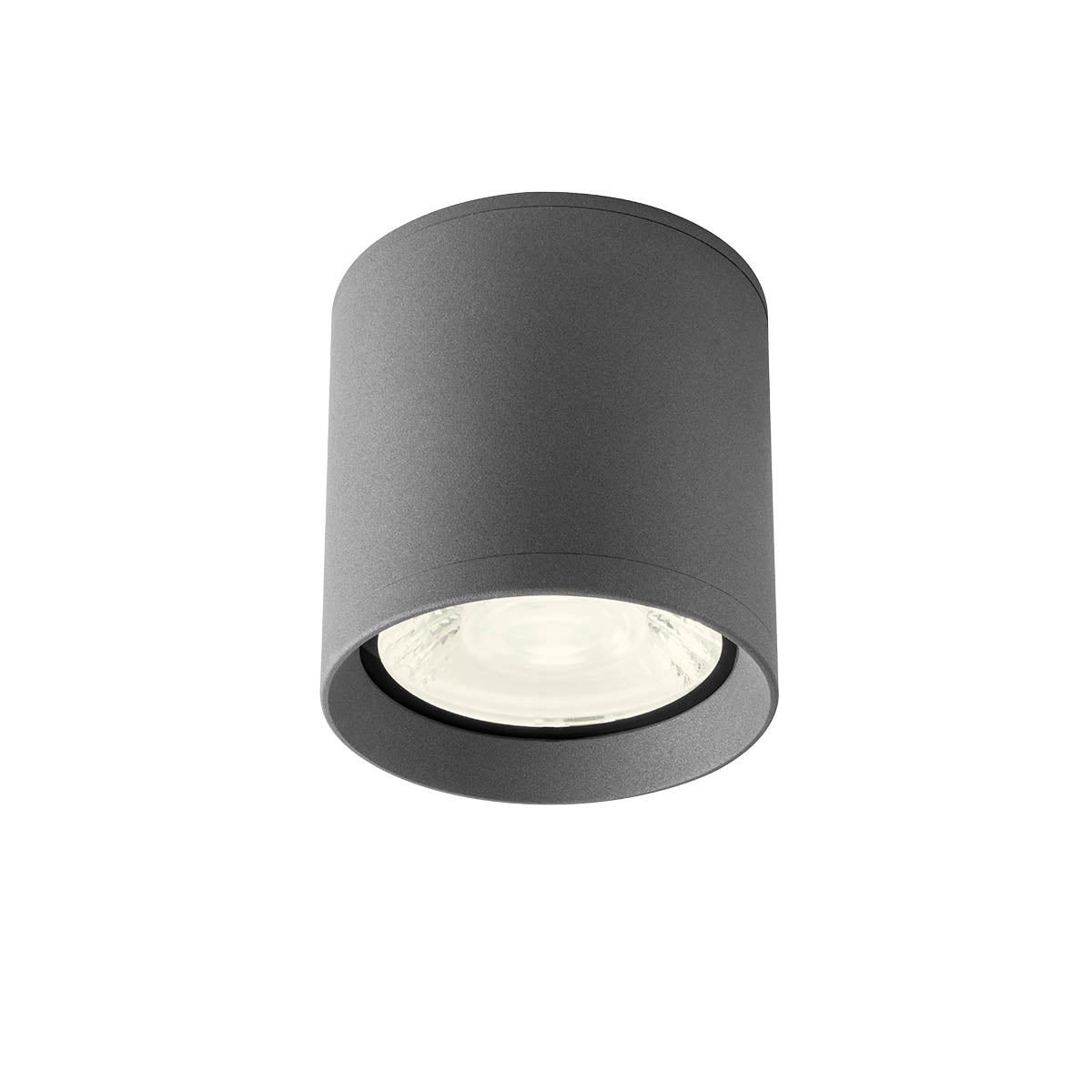 Xilo Ceiling lamp 108mm Diffusore Nascosto Grigio Opaco 4000K