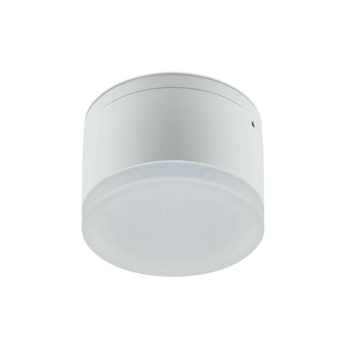 Akron Ceiling lamp Ø108mm Rotondo Bianco Opaco 3000K