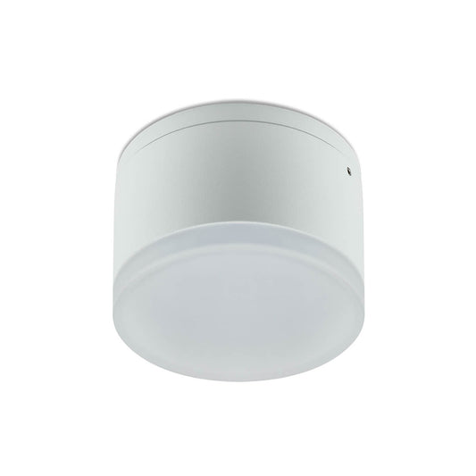 Akron Ceiling lamp Ø108mm Rotondo Bianco Opaco 3000K