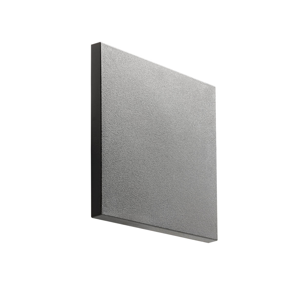 Aura Wall lamp Quadrato Grigio Opaco 3000K