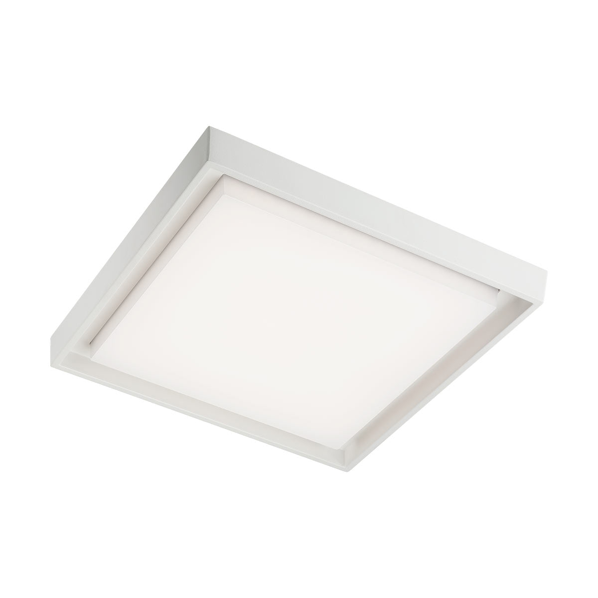 Bezel Ceiling lamp 340mm Bianco Opaco 3000K