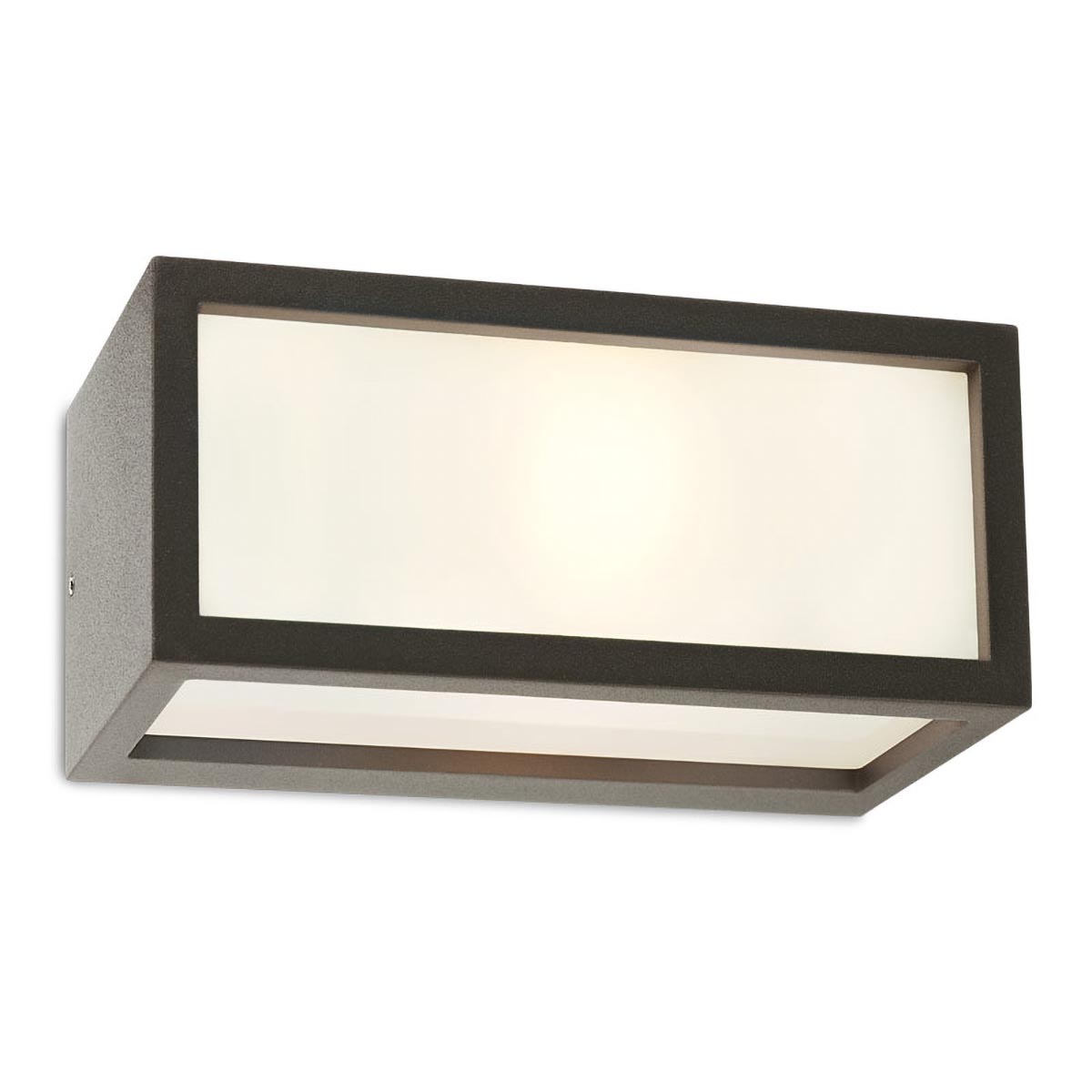 Brick Wall lamp Diffusore Liscio Grigio Opaco