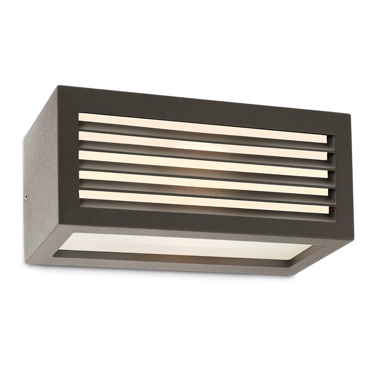 Brick Wall lamp Diffusore A Griglia Grigio Opaco