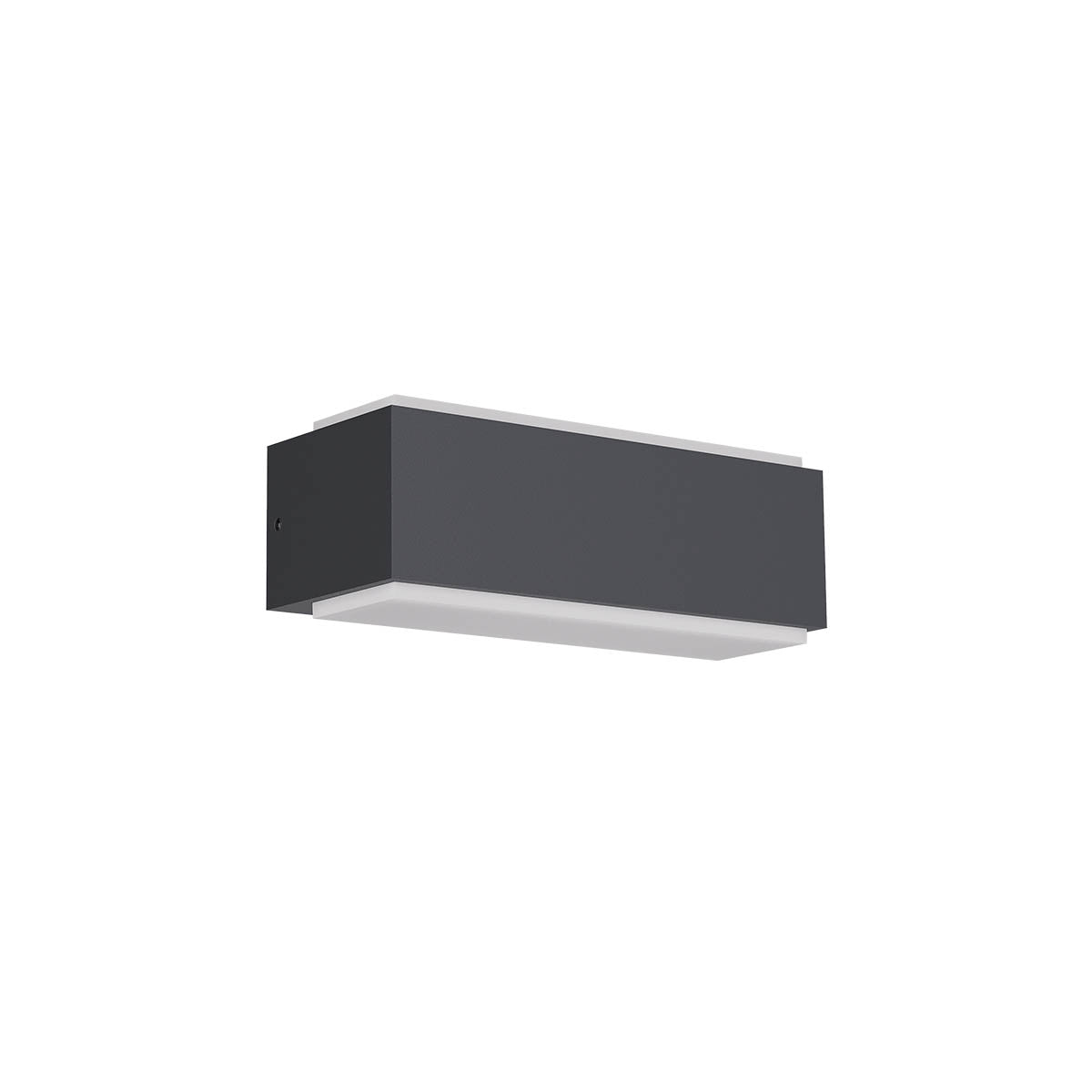 Dash Wall lamp 180mm Grigio Opaco 4000K