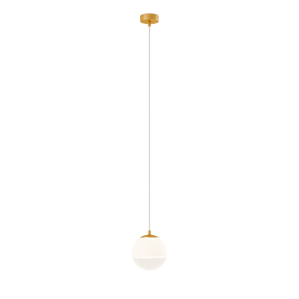 Berry Pendant lamp Ø150 Oro Opaco/Bianco Sfumato