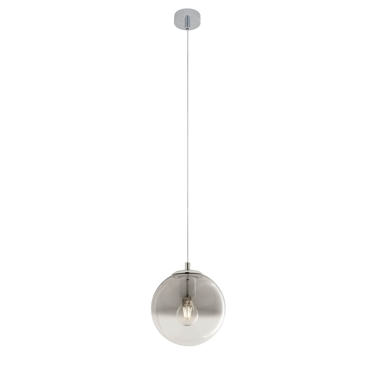 Berry Pendant lamp Ø200 Cromo/Sfumato Fume