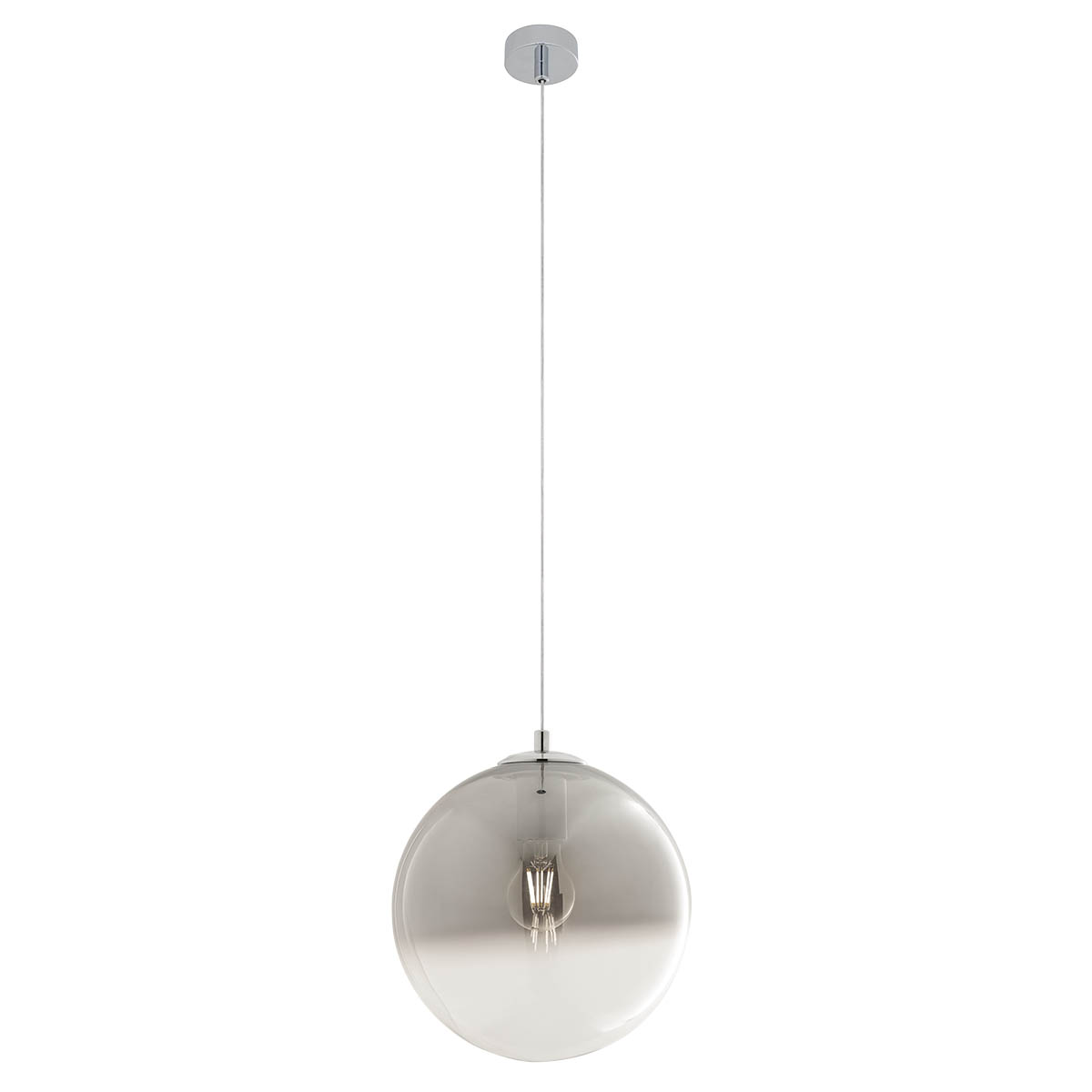 Berry Pendant lamp Ø300 Cromo/Sfumato Fume