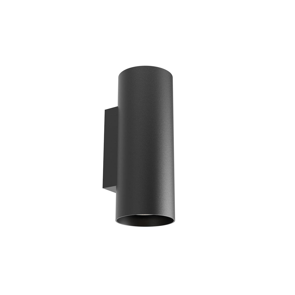 Corinth Wall lamp 180mm fixed Nero Opaco