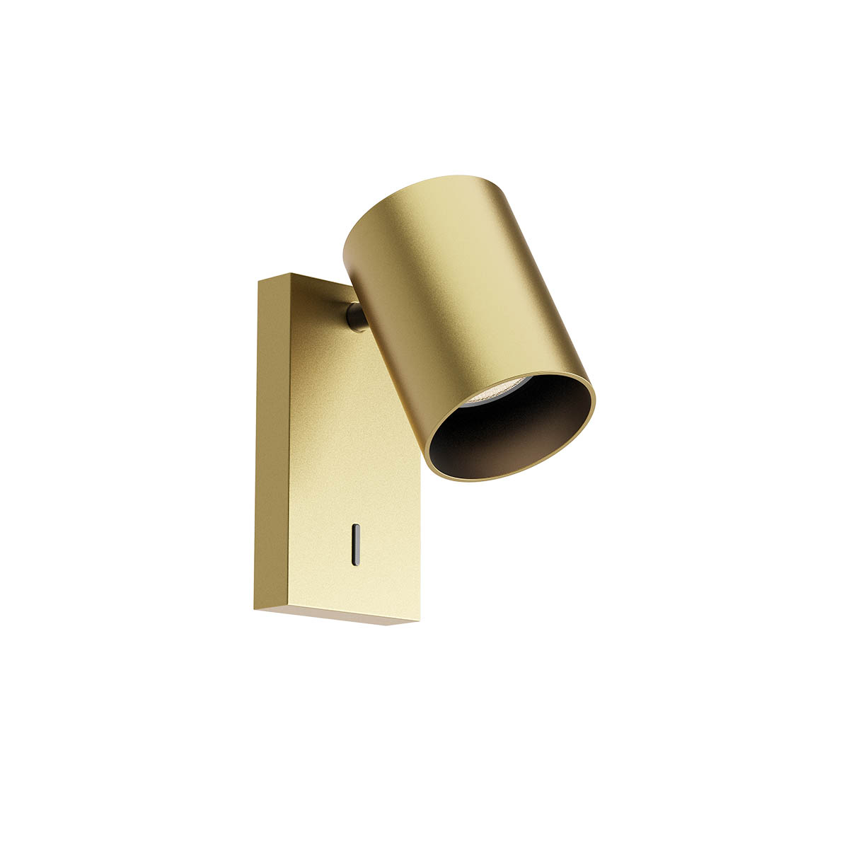 Corinth Wall lamp 100mm orientable Oro Opaco