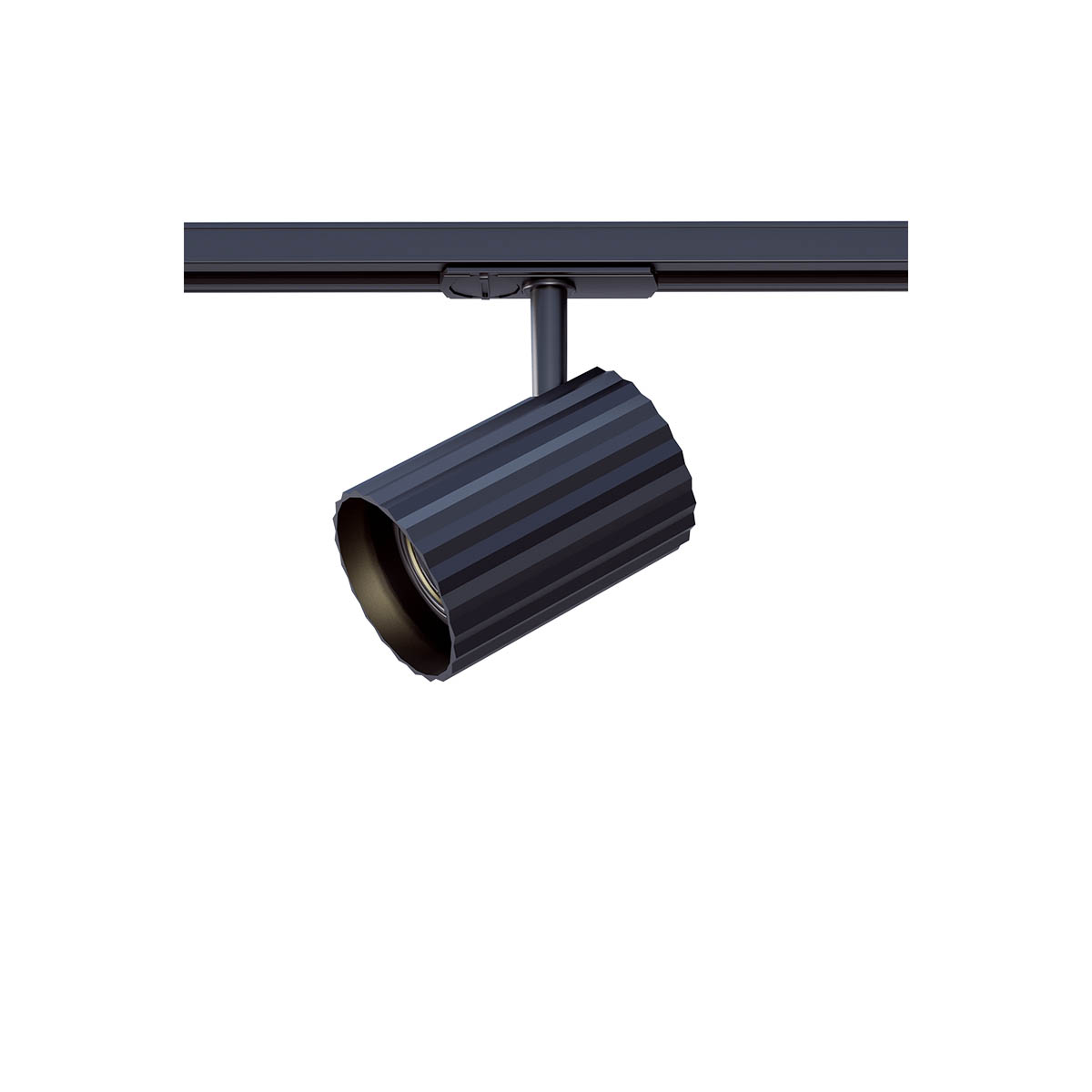 Delphi Ceiling lamp Projector for track Nero Opaco