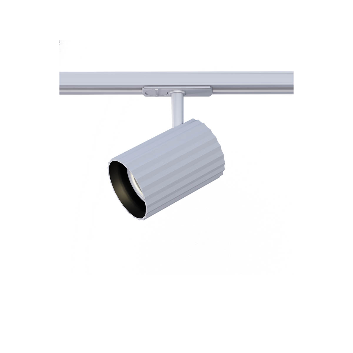 Delphi Ceiling lamp Projector for track Bianco Opaco
