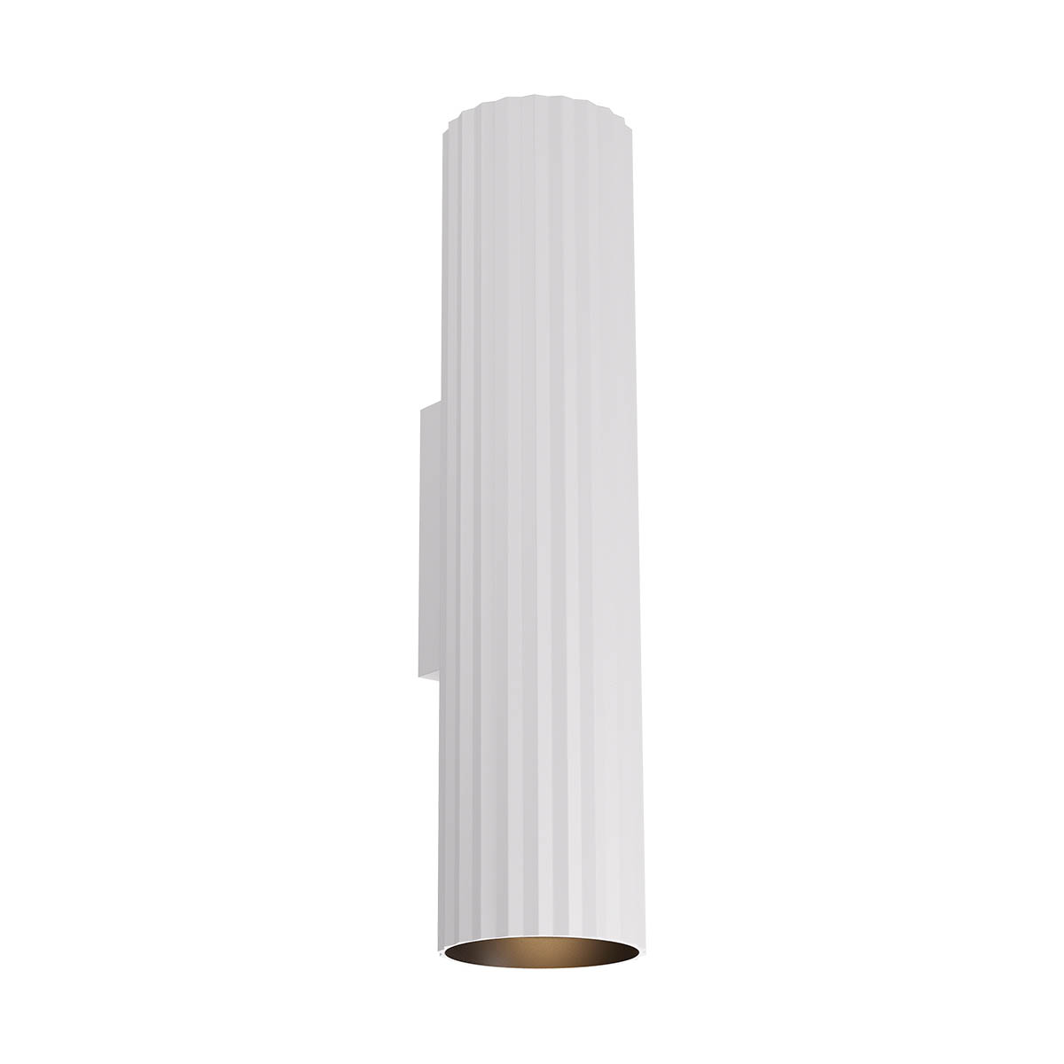 Delphi Wall lamp Fixed 180mm Bianco Opaco