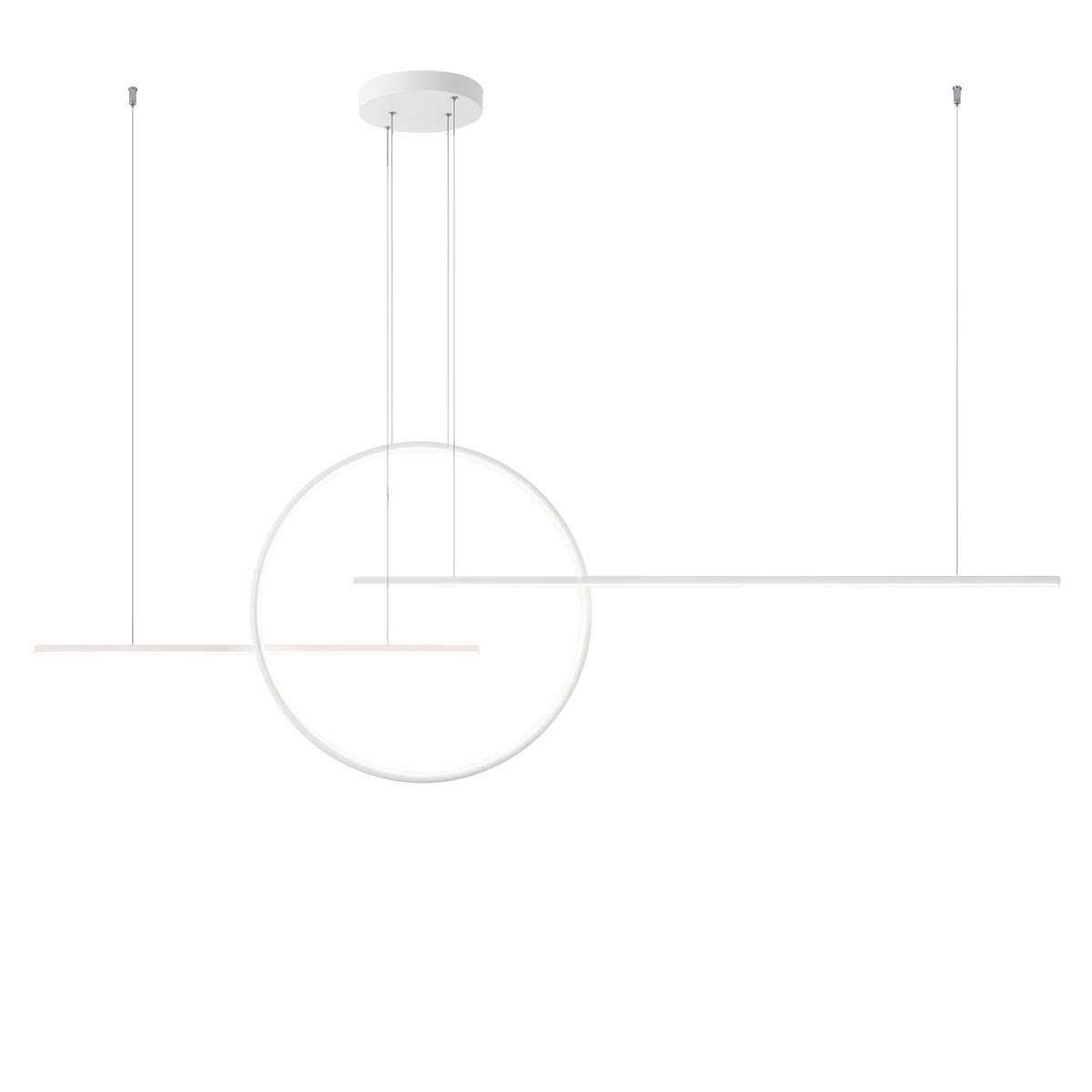 Giotto Pendant lamp 1750mm Bianco 3000K