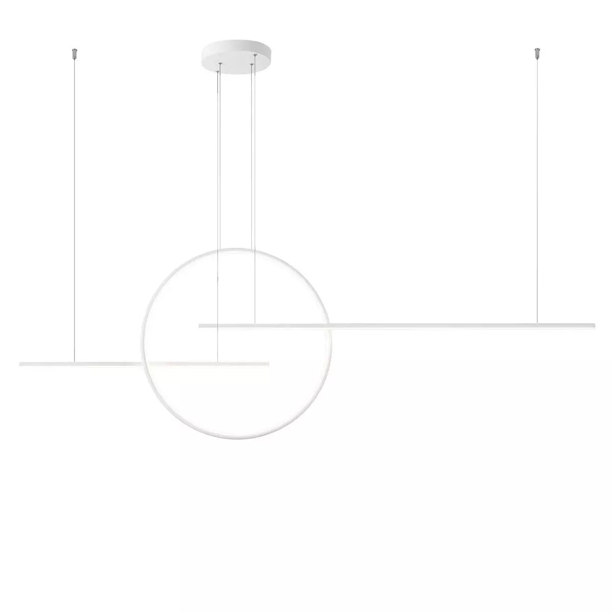 Giotto Pendant lamp 1750mm Bianco 4000K