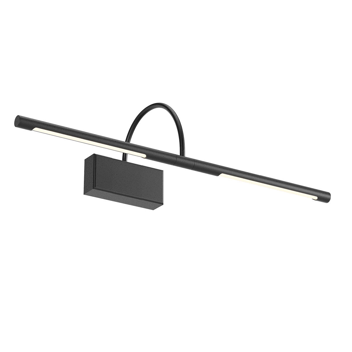 Kendo Wall lamp 514mm Nero Opaco 3000K