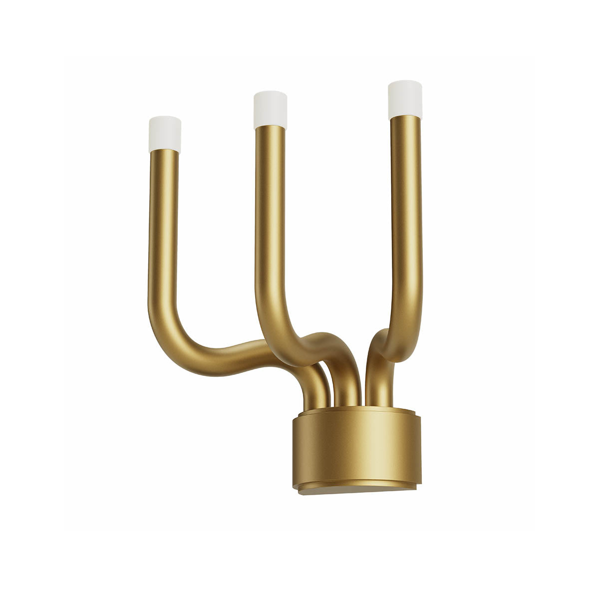 Luxor Wall lamp 3 arms 255mm Oro Opaco 3000K