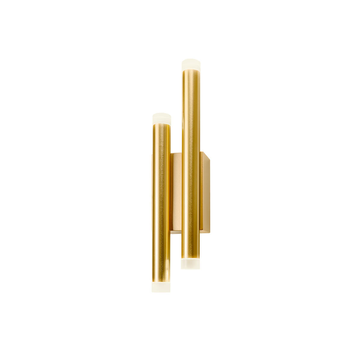 Madison Wall lamp 2 tubes Oro Anodizzato 3000K
