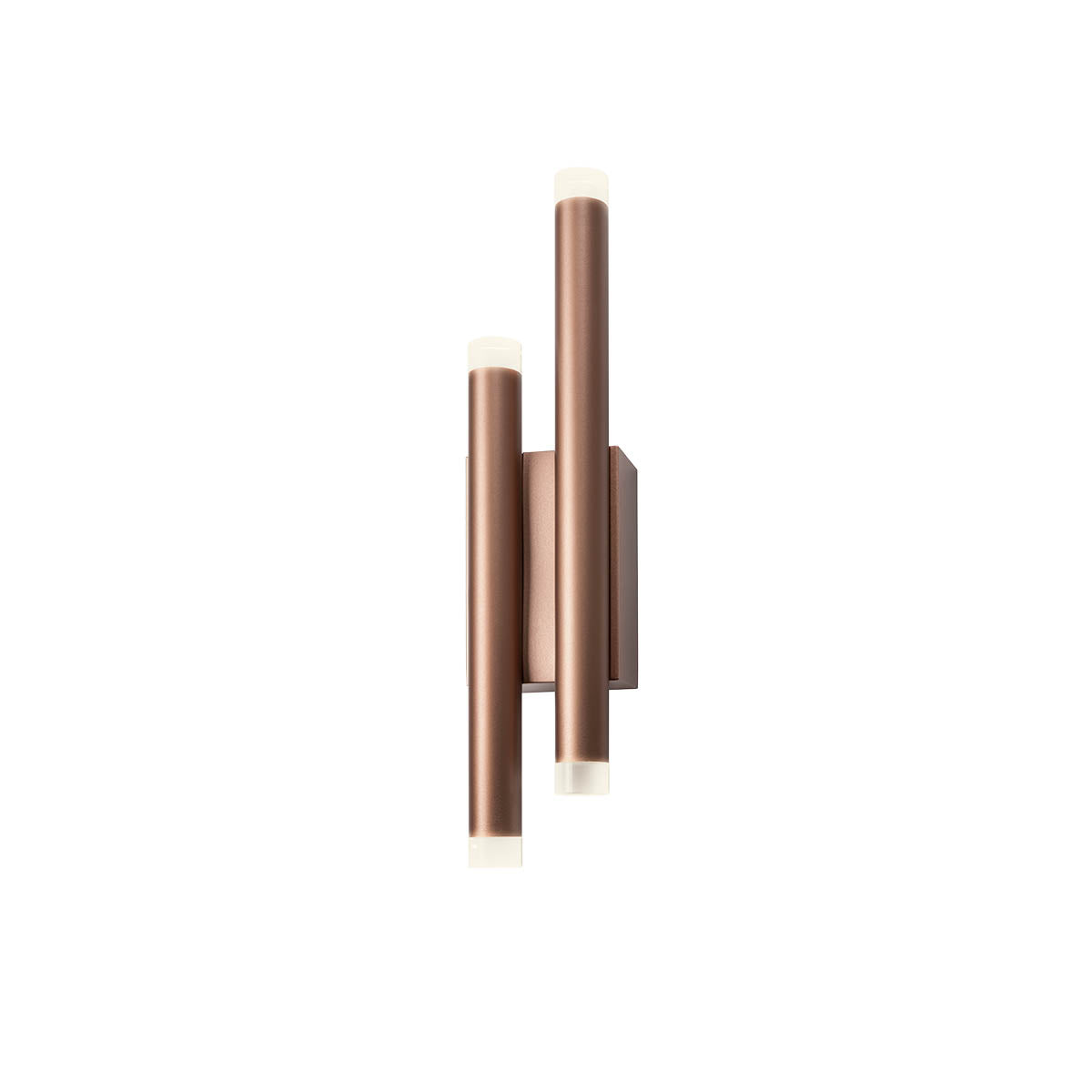 Madison Wall lamp 2 tubes Rame Anodizzato 3000K