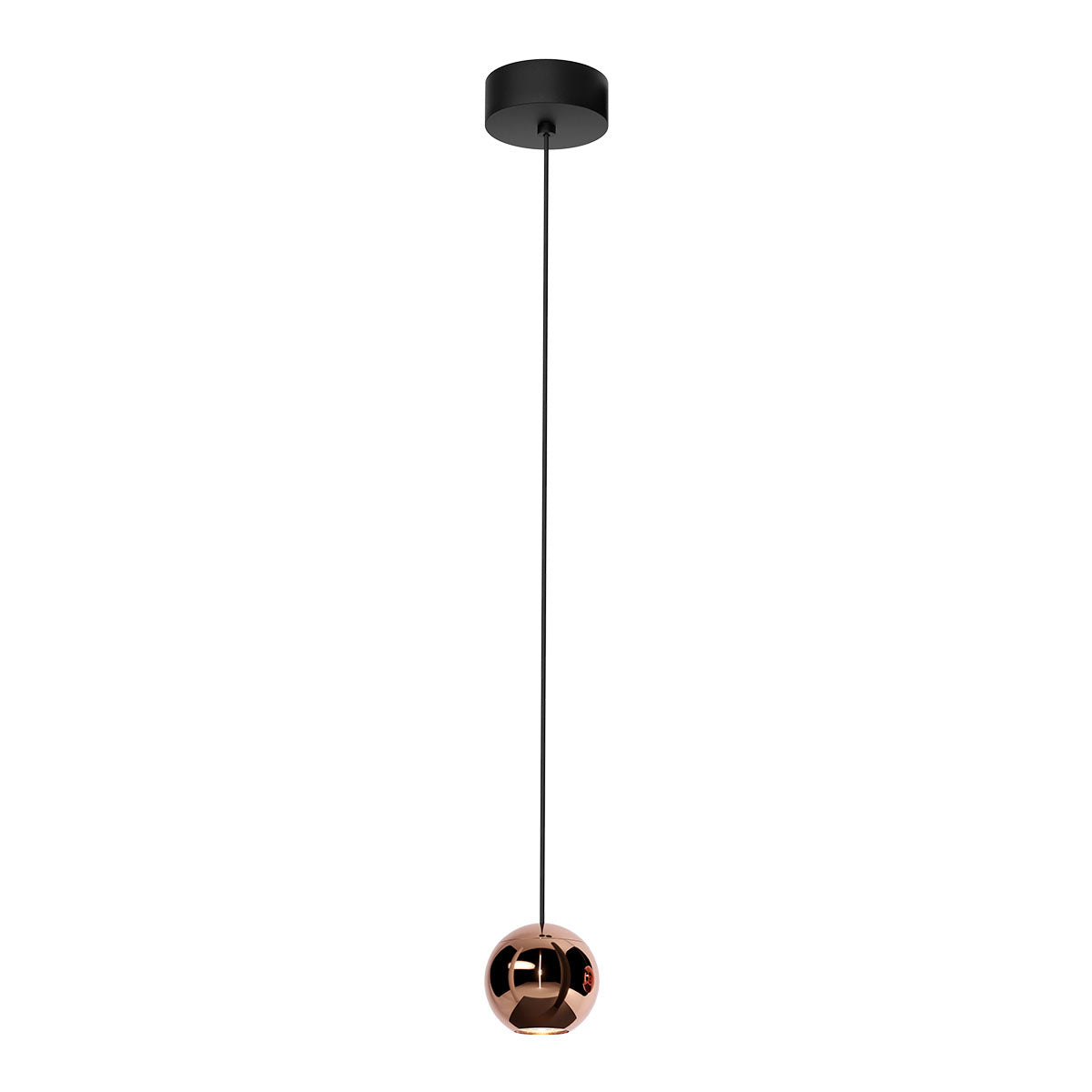 Obo Pendant lamp Ø70 Oro Rosa 3000K