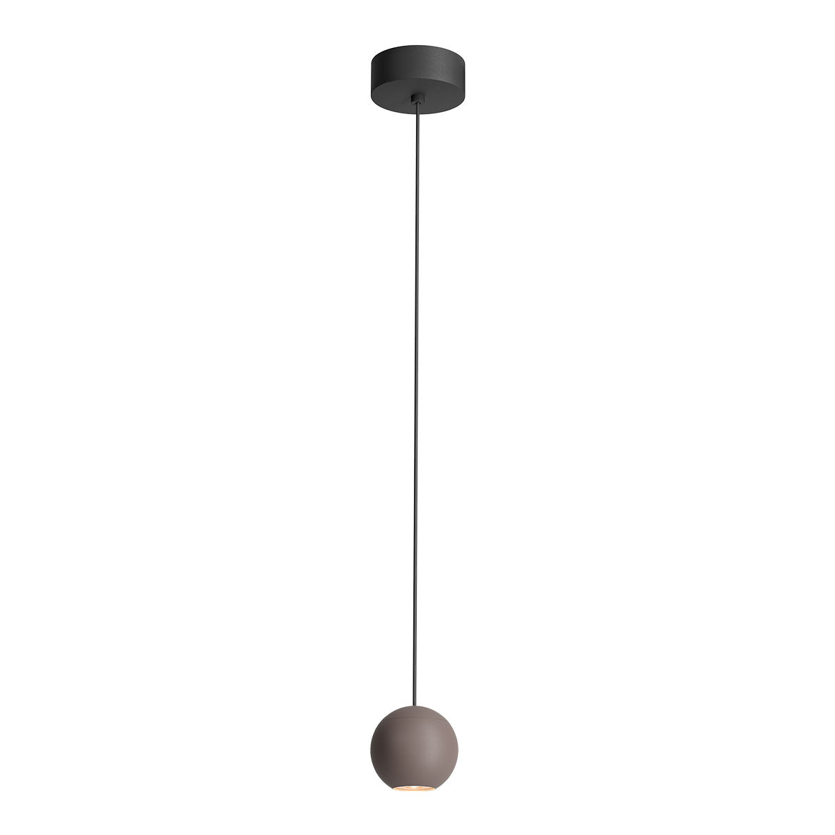 Obo Pendant lamp Ø70 Caffè Opaco 3000K