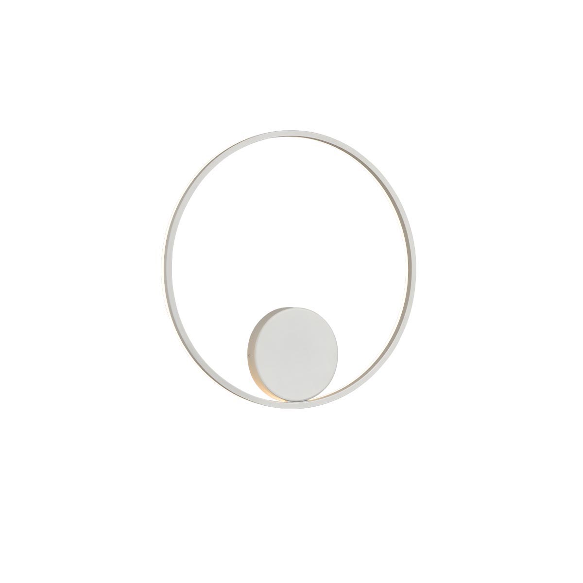 Orbit Ceiling lamp Orbit ⌀600 Indirect Light Bianco Opaco 4000K Dimmerabile Triac