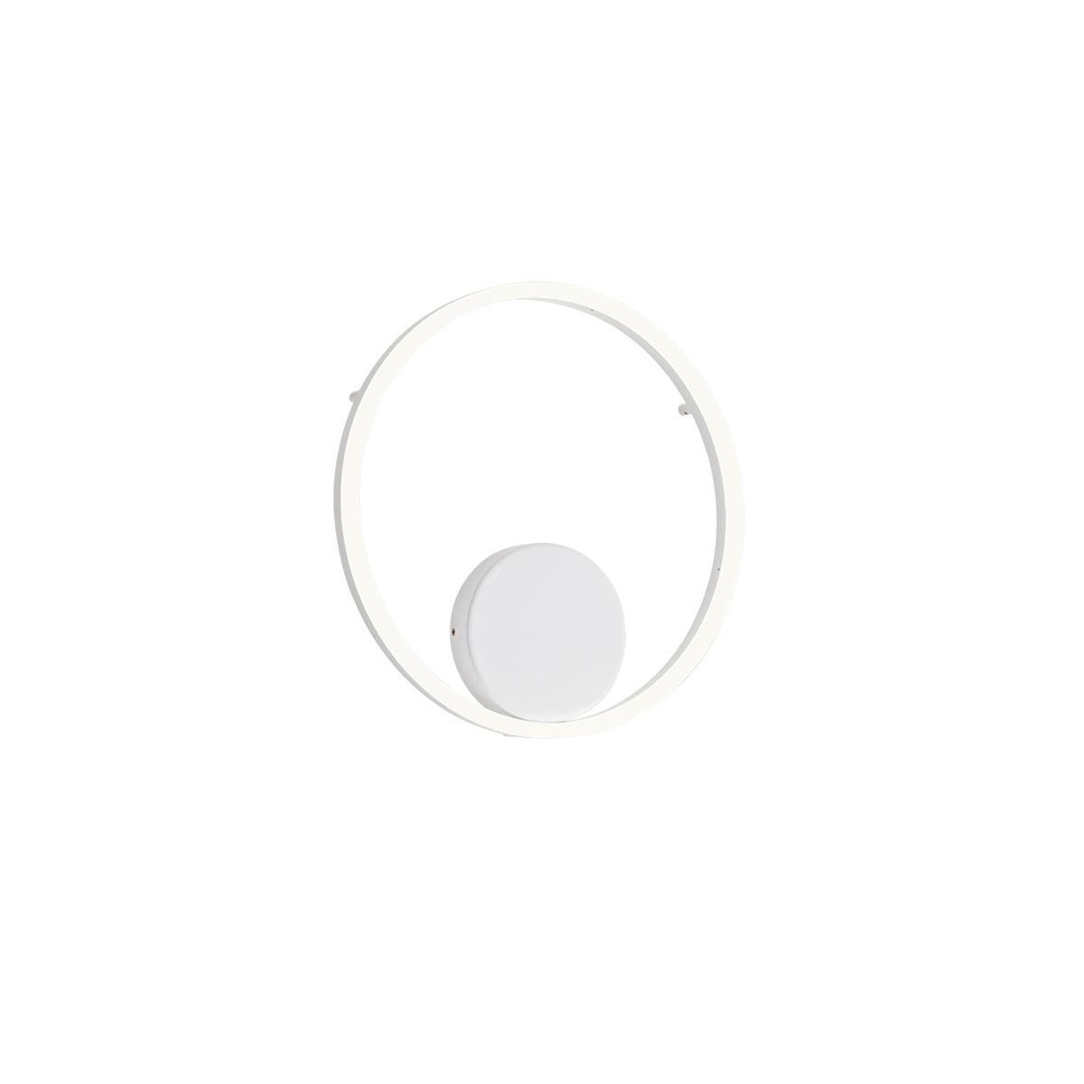 Orbit Ceiling lamp Orbit ⌀400 Direct Light Bianco Opaco 3000K Dimmerabile Triac