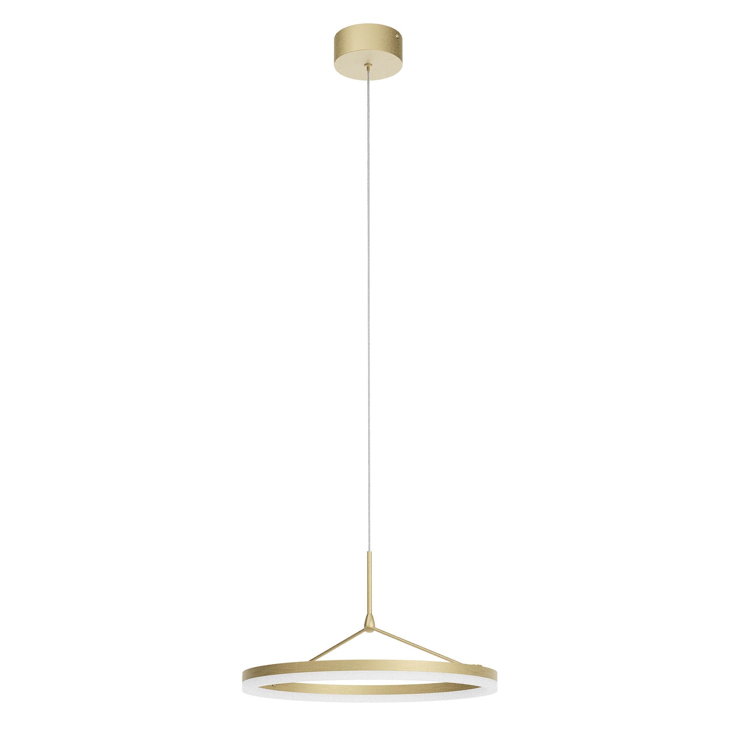 Orbit Pendant lamp Suspended Single Ø400 - 1 cable Bronzo 3000K Dimmable Triac
