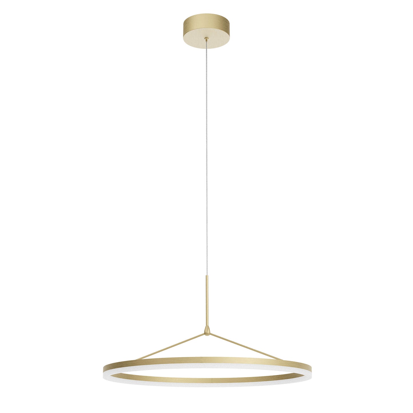 Orbit Pendant lamp Suspended Single Ø600 - 1 cable Bronzo 3000K Dimmable Triac