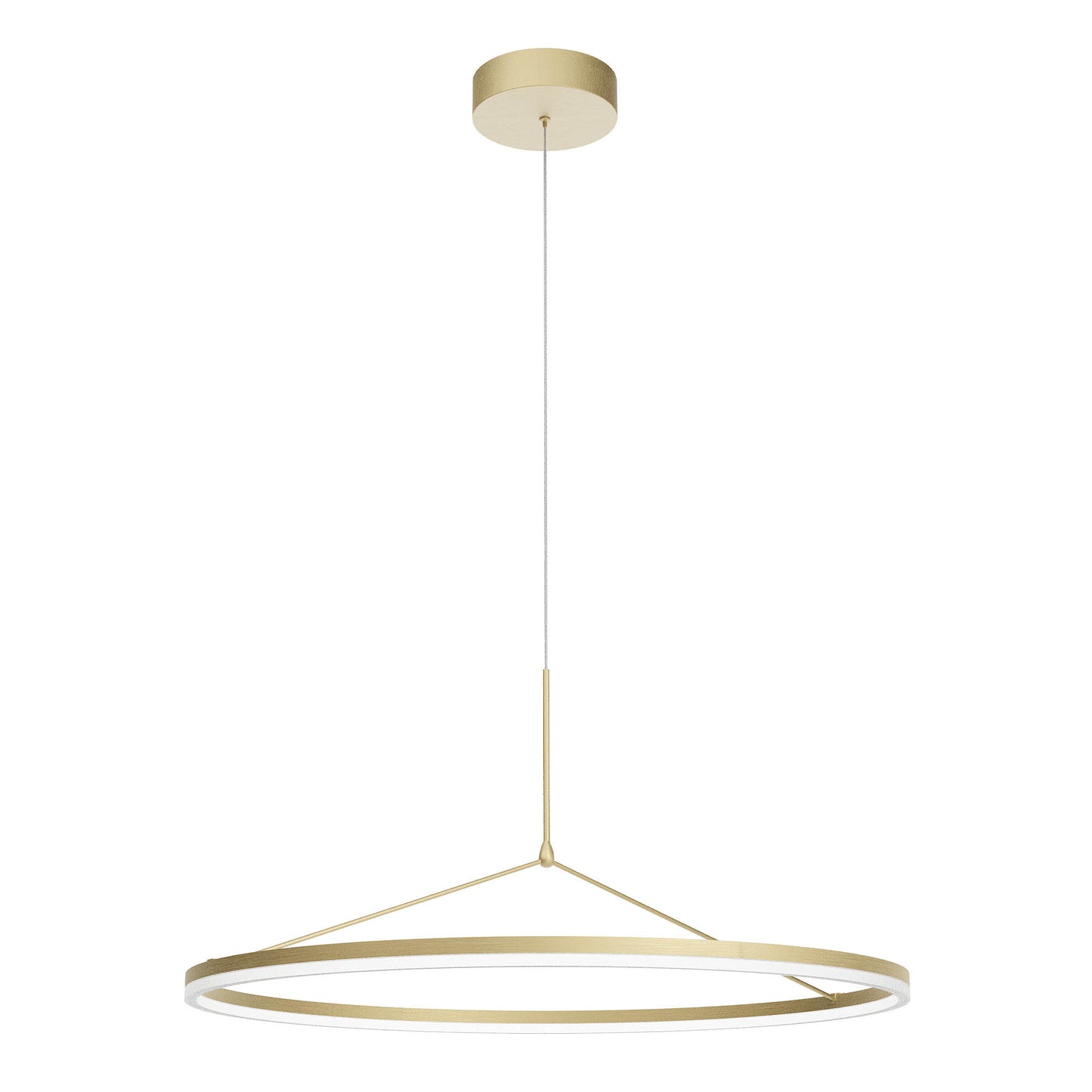 Orbit Pendant lamp Suspended Single Ø800 - 1 cable Bronzo 3000K Dimmable Triac