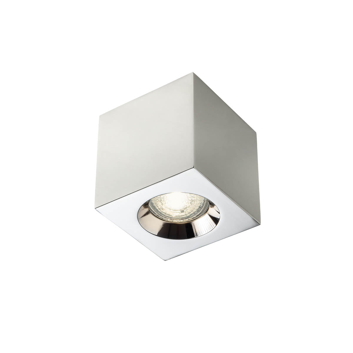Prato Ceiling lamp Square Cromo