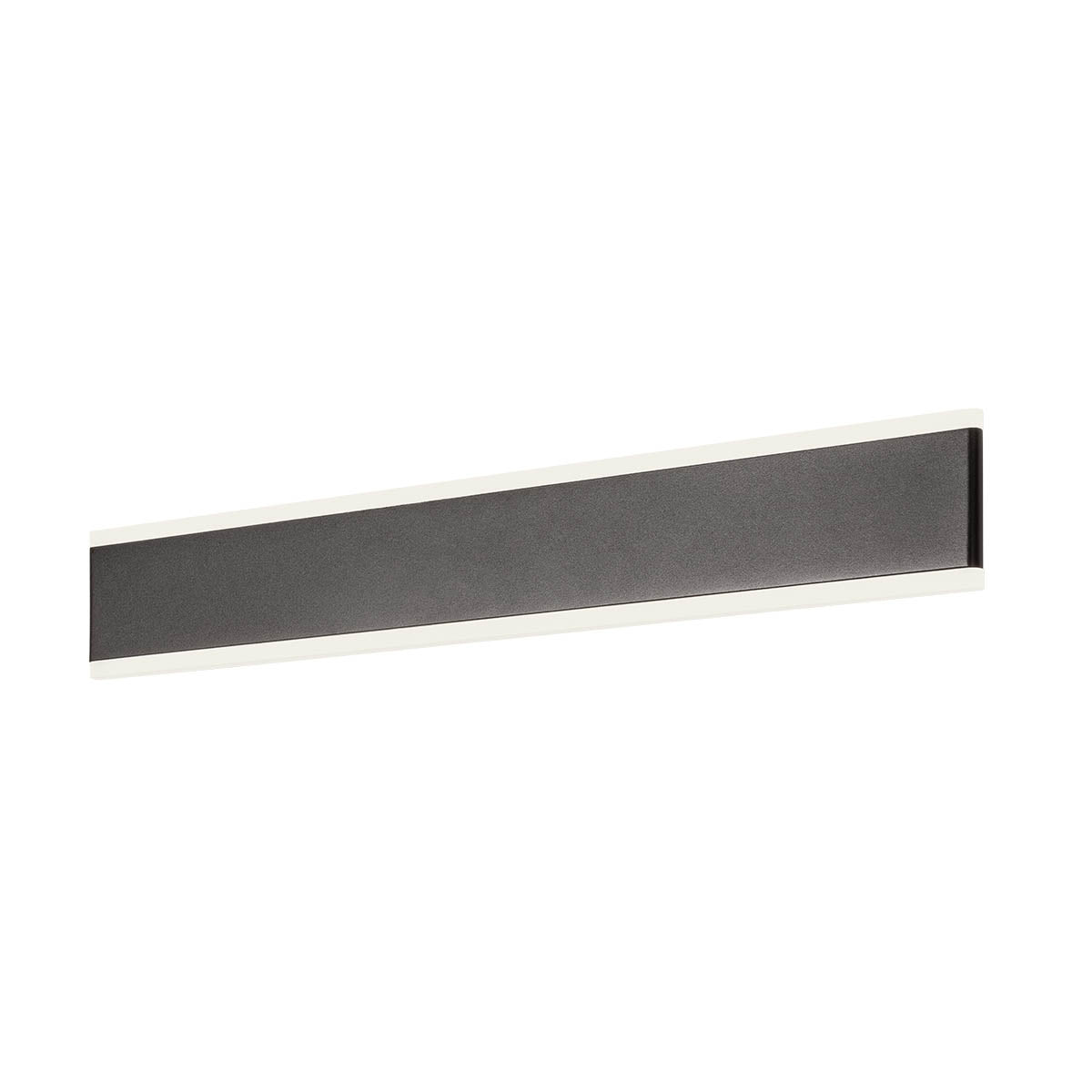 Rail Wall lamp 500mm Nero Opaco 3000K