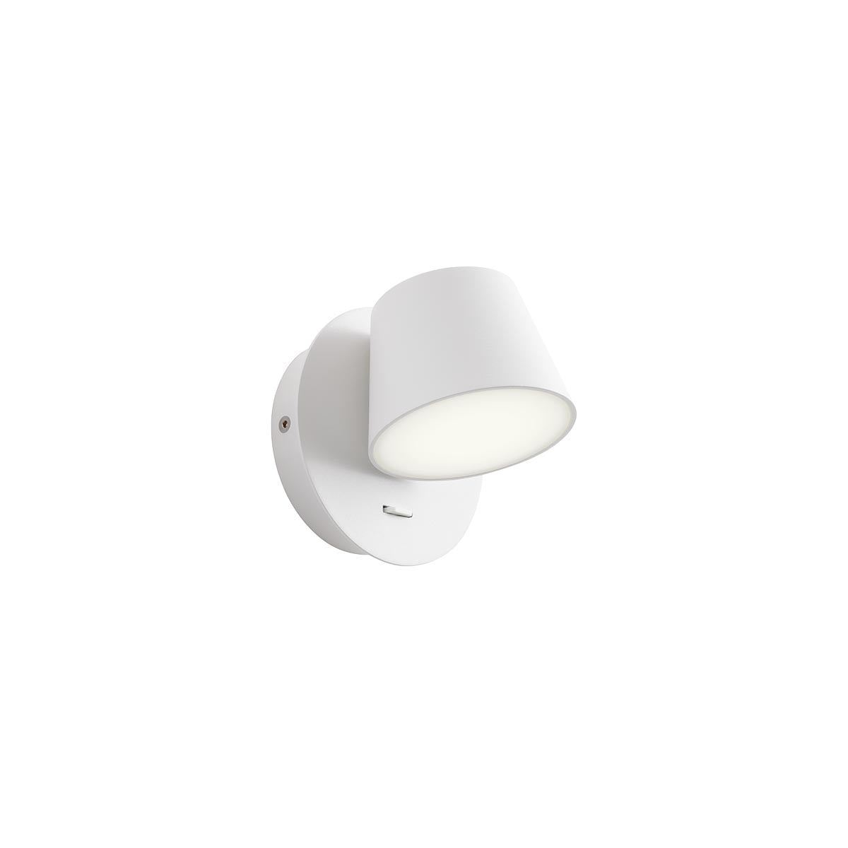 Shaker Wall lamp Wall lamp Bianco Opaco 3000K