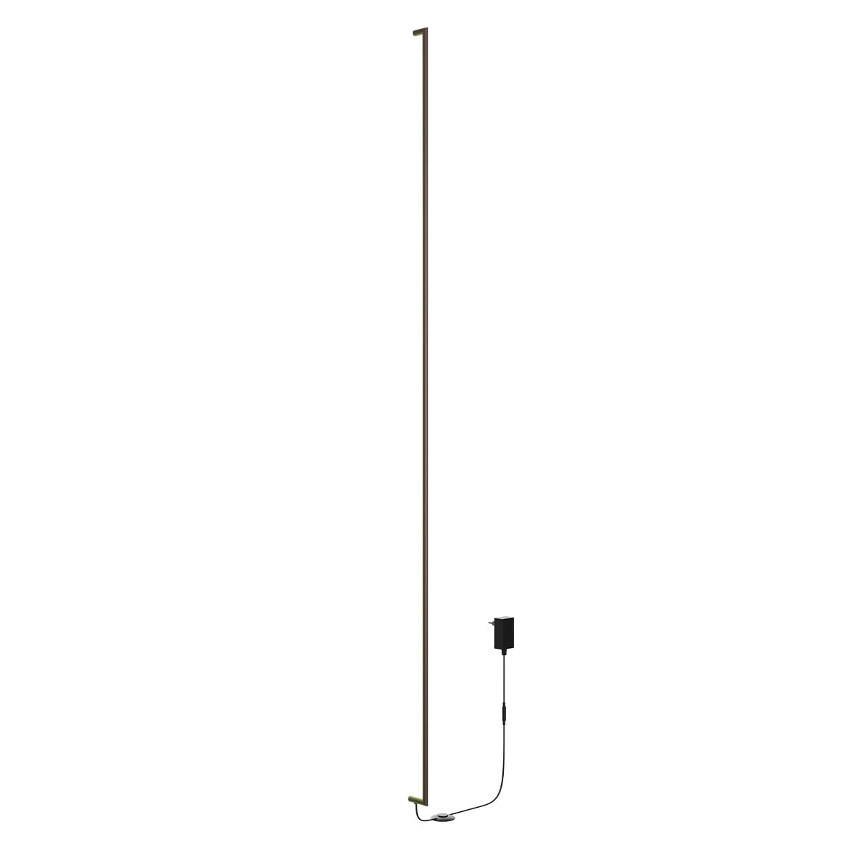 Stick Wall lamp 1600mm Ottone Opaco 3000K